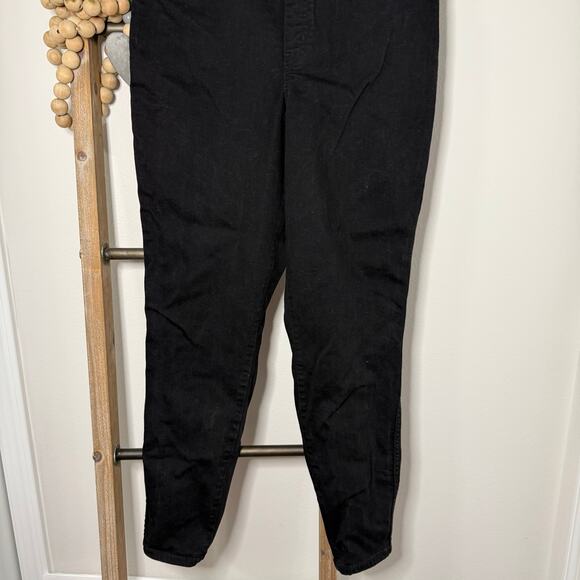 Spanx Black Denim Jeggings Pull On Size X Large - Picture 4 of 10